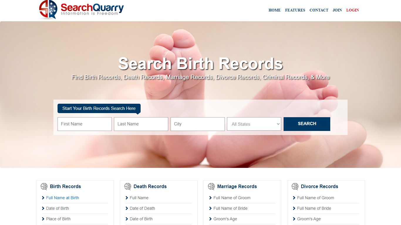 Search Birth Records - SearchQuarry